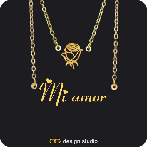 The Essential Name Necklace: Double Layer