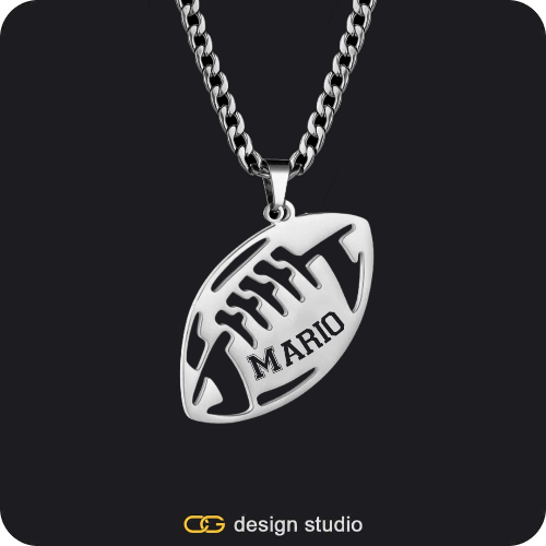 The Playmaker Name Necklace