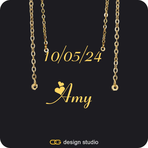 The Essential Name Necklace: Double Layer