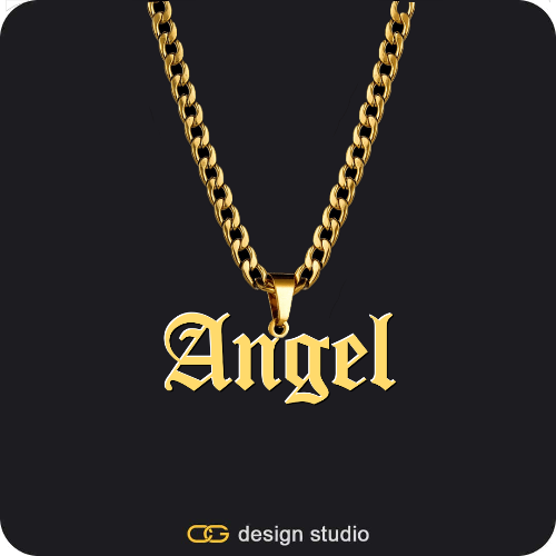 The Mens Essential Name Necklace