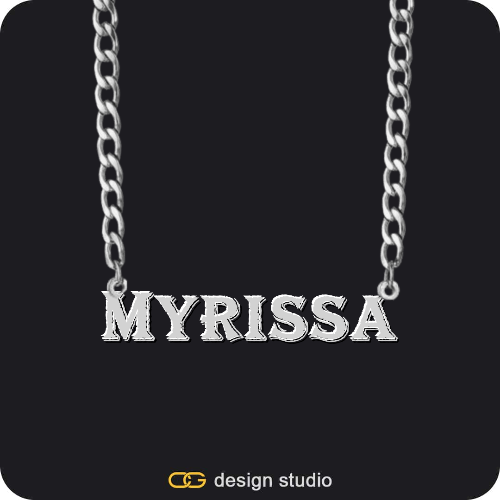 The Mens Essential Name Necklace