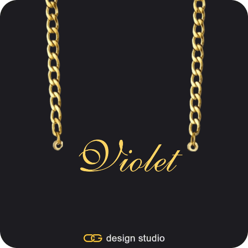 The Essential Name Necklace: Cuban chain