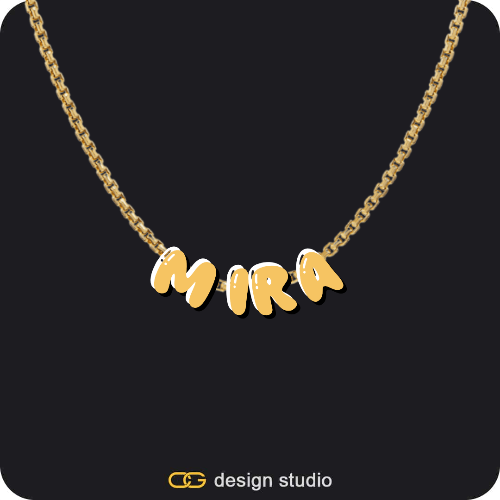 The Cloud Name Necklace