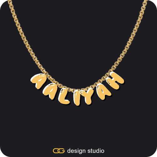 The Cloud Name Necklace