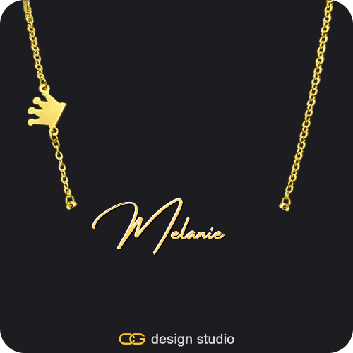 The Premier Script Name Necklace