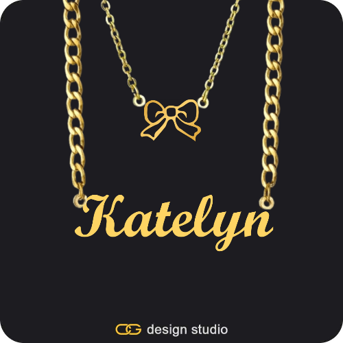 The Essential Name Necklace: Cuban chain