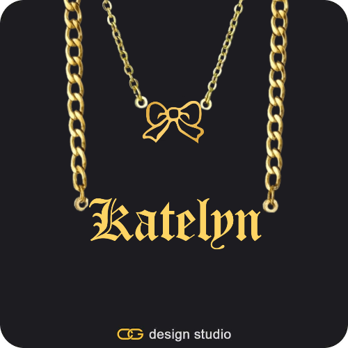 The Essential Name Necklace: Cuban chain