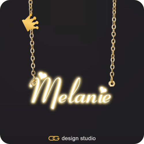 The Essential Name Necklace: Sparkling Charm