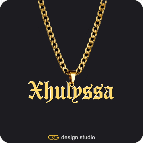 The Mens Essential Name Necklace
