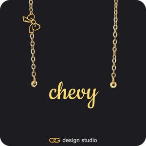 The Essential Name Necklace: Charm