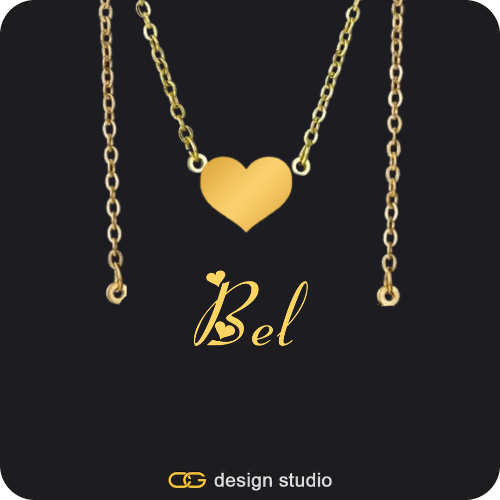 The Essential Name Necklace: Double Layer