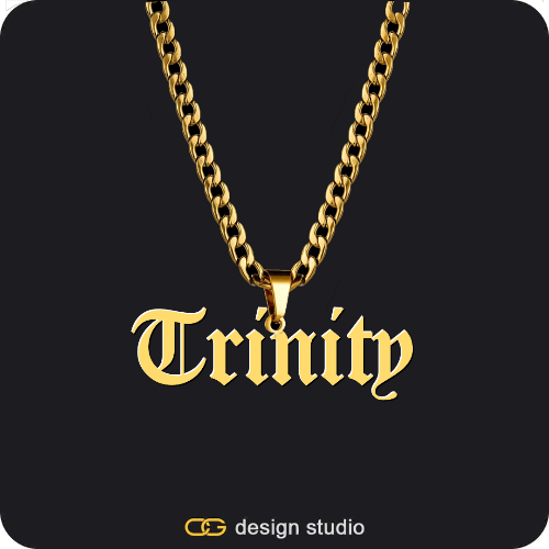 The Mens Essential Name Necklace