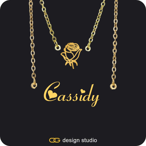 The Essential Name Necklace: Double Layer