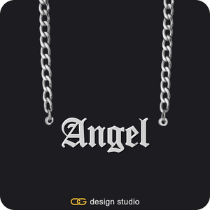 The Mens Essential Name Necklace