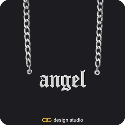 The Mens Essential Name Necklace
