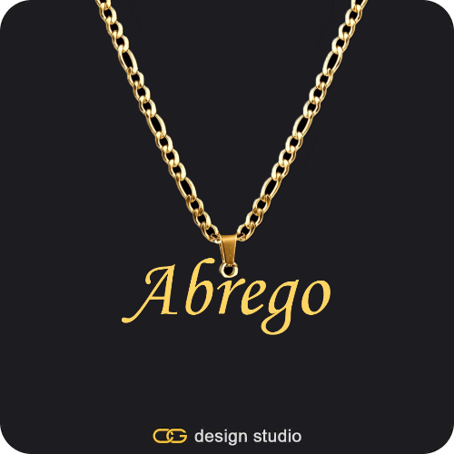 The Essential Name Necklace: Looped