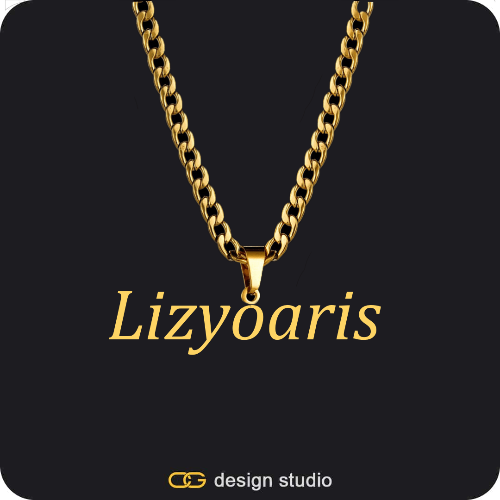 The Essential Name Necklace: Cuban chain