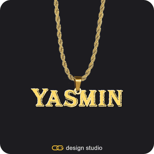 The Mens Essential Name Necklace