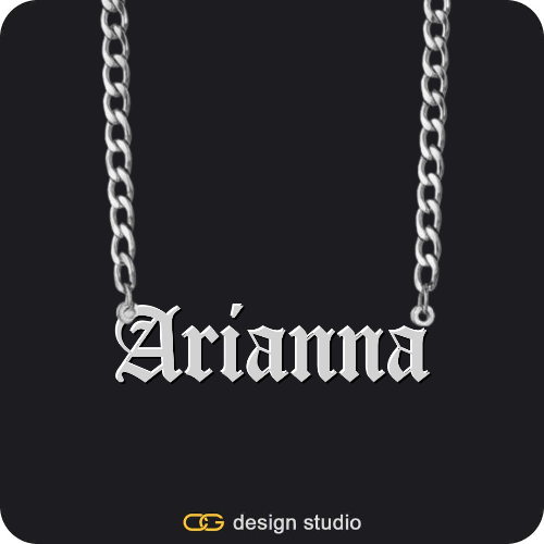The Mens Essential Name Necklace