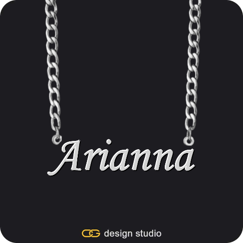 The Mens Essential Name Necklace