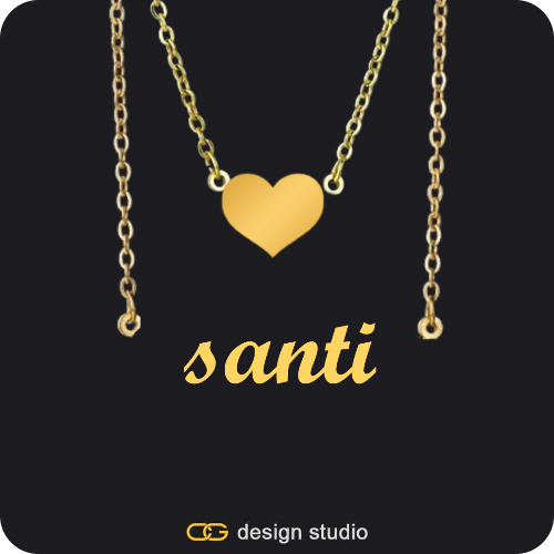 The Essential Name Necklace: Double Layer