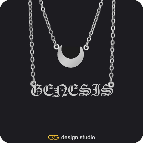 The Essential Name Necklace: Double Layer