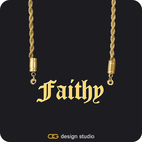 The Mens Essential Name Necklace