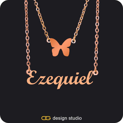 The Essential Name Necklace: Double Layer