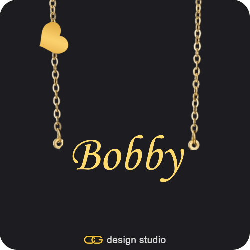 The Essential Name Necklace: Charm