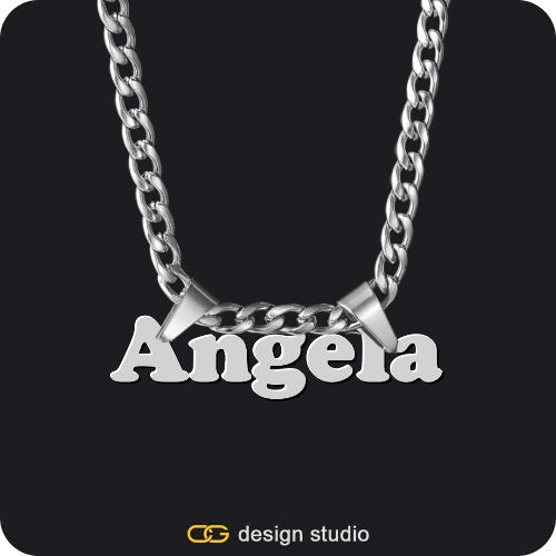The Mens Essential Name Necklace