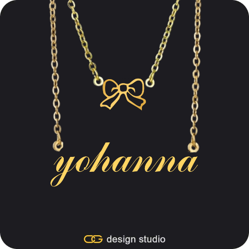 The Essential Name Necklace: Double Layer