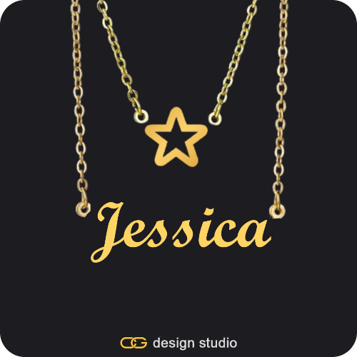 The Essential Name Necklace: Double Layer