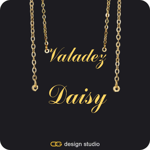 The Essential Name Necklace: Double Layer