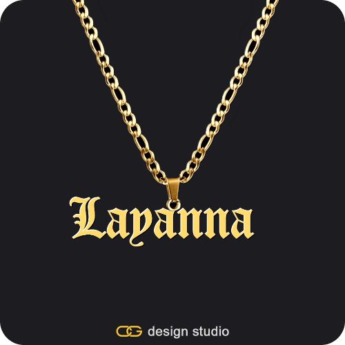 The Mens Essential Name Necklace