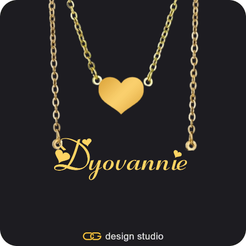 The Essential Name Necklace: Double Layer