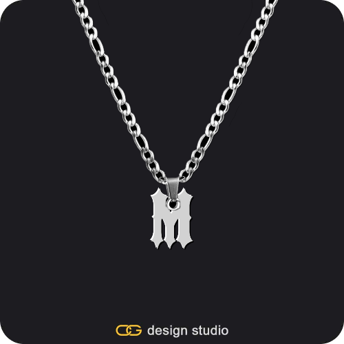 The Mens Essential Name Necklace
