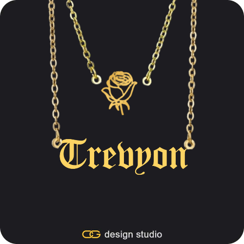 The Essential Name Necklace: Double Layer