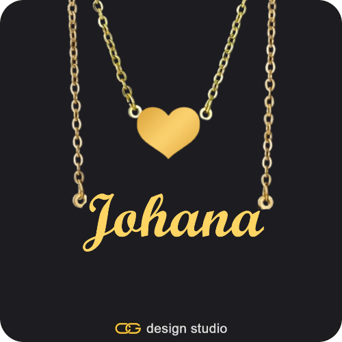 The Essential Name Necklace: Double Layer