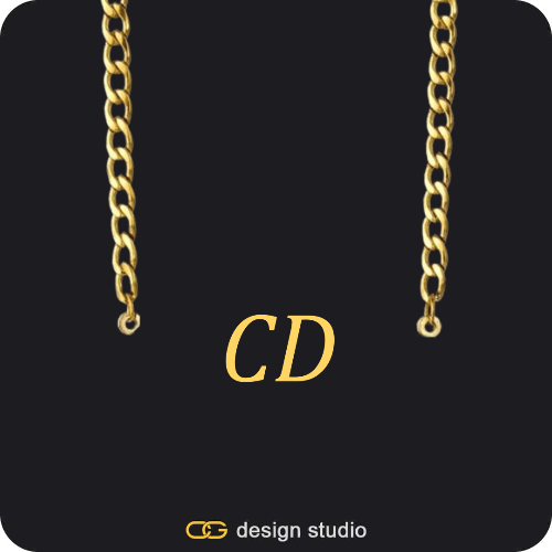 The Essential Name Necklace: Cuban chain