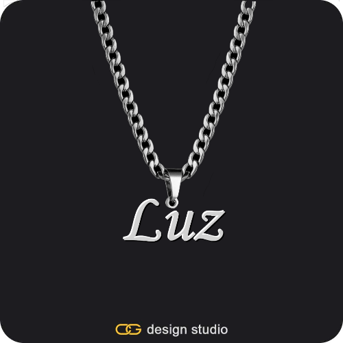 The Mens Essential Name Necklace