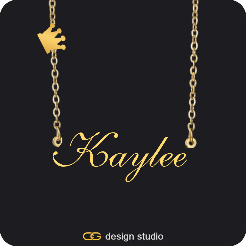 The Essential Name Necklace: Charm