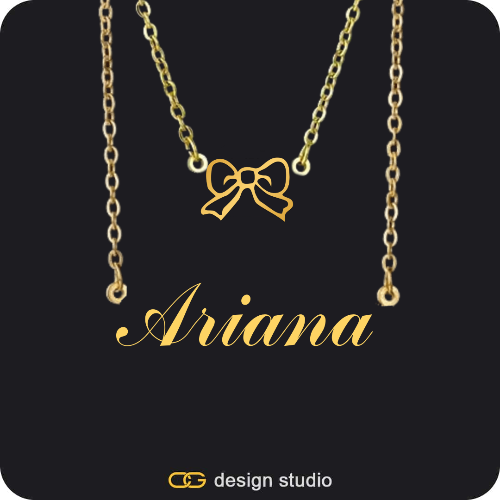 The Essential Name Necklace: Double Layer