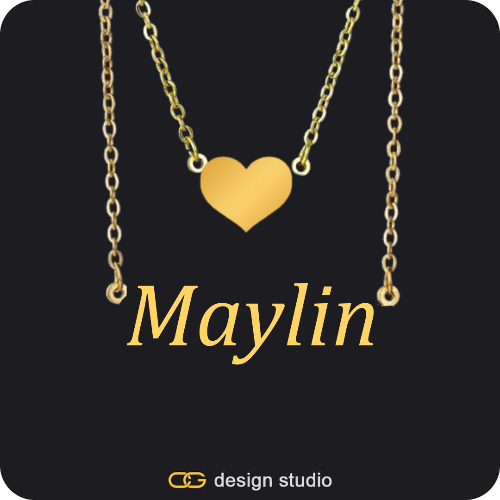 The Essential Name Necklace: Double Layer