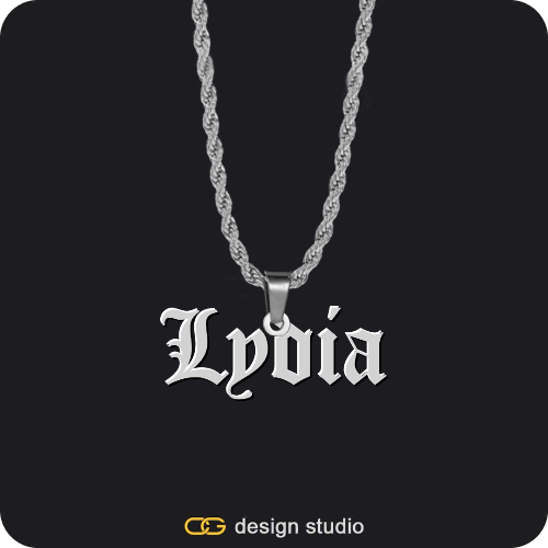 The Mens Essential Name Necklace
