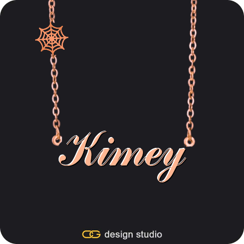 The Essential Name Necklace: Charm