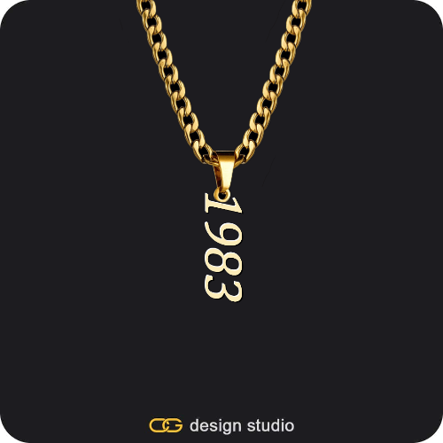 The Vertical Name Necklace