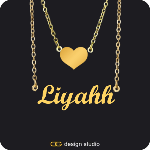 The Essential Name Necklace: Double Layer