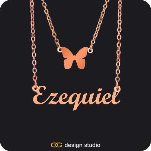 The Essential Name Necklace: Double Layer