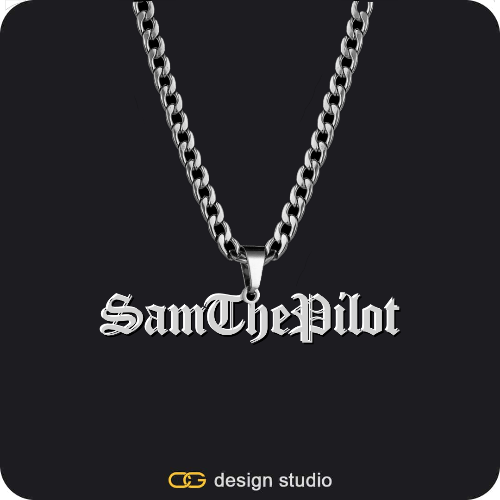 The Mens Essential Name Necklace