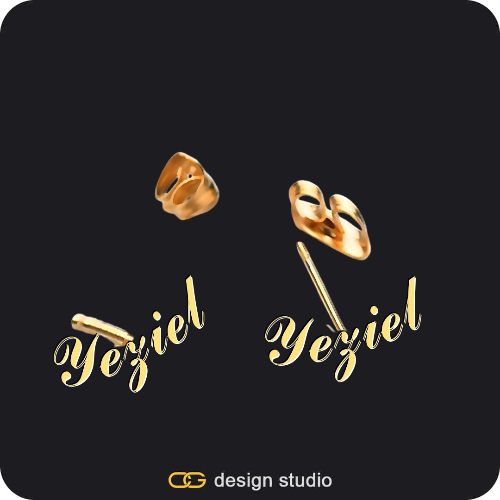 The Essential Stud Name Earrings